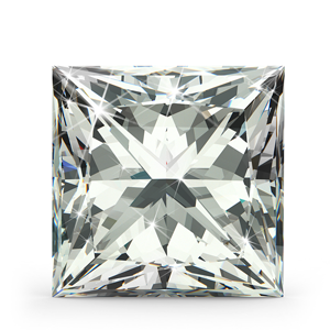 Princess Shape Diamond